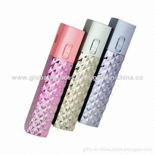 2,600mAh Portable Power Banks, New Style in Market with LED, 5V DC/1A Input